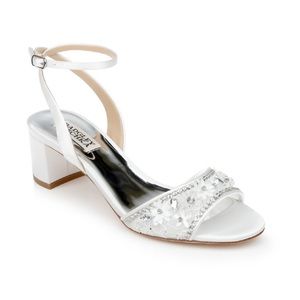 BADGLEY MISCHKA Taylin Low Heel Glamour Sandal